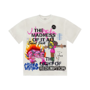 Travis Scott x Saint Mxxxxxx Utopia T-Shirt 3A White