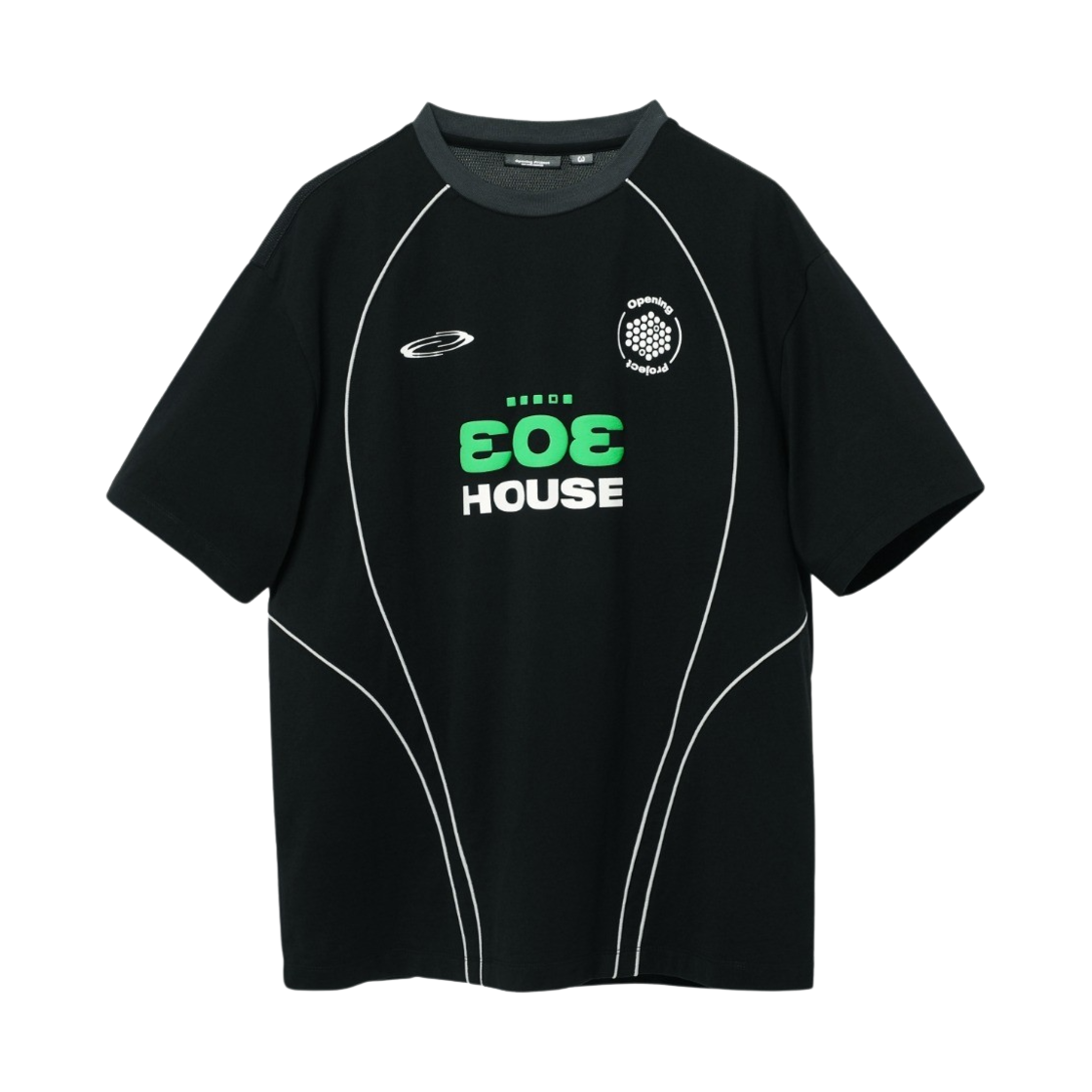 오프닝프로젝트 303 하우스 티셔츠 블랙