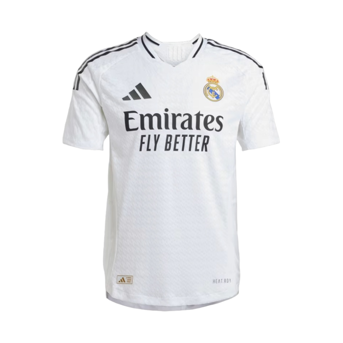 아디다스 레알 마드리드 2024/25 홈 어센틱 저지 화이트 - US 사이즈 (논 마킹 버전)(Adidas Real Madrid 2024/25 Home Authentic Jersey White - US Sizing (Non Marking Ver.))