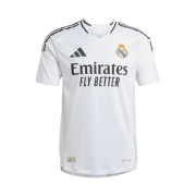 Adidas Real Madrid 2024/25 Home Authentic Jersey White - US Sizing (Non Marking Ver.)