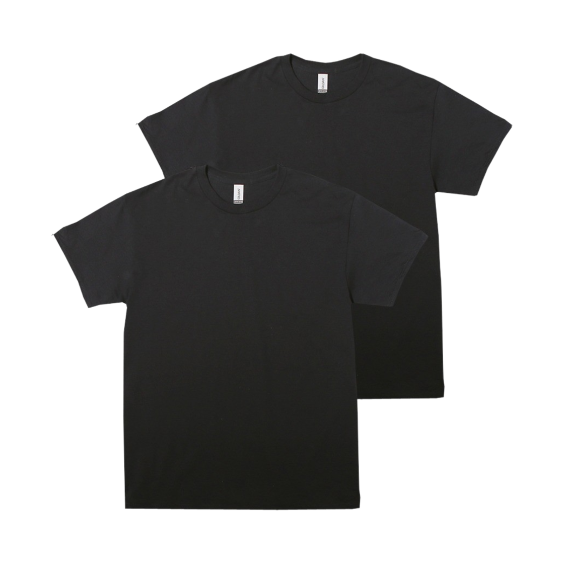 길단 헤비 울트라 코튼 티셔츠 블랙 (2팩)(Gildan Heavy Ultra Cotton T-Shirt Black (2Pack))