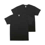 Gildan Heavy Ultra Cotton T-Shirt Black (2Pack)