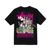 Stussy Psychedelic T-Shirt Black