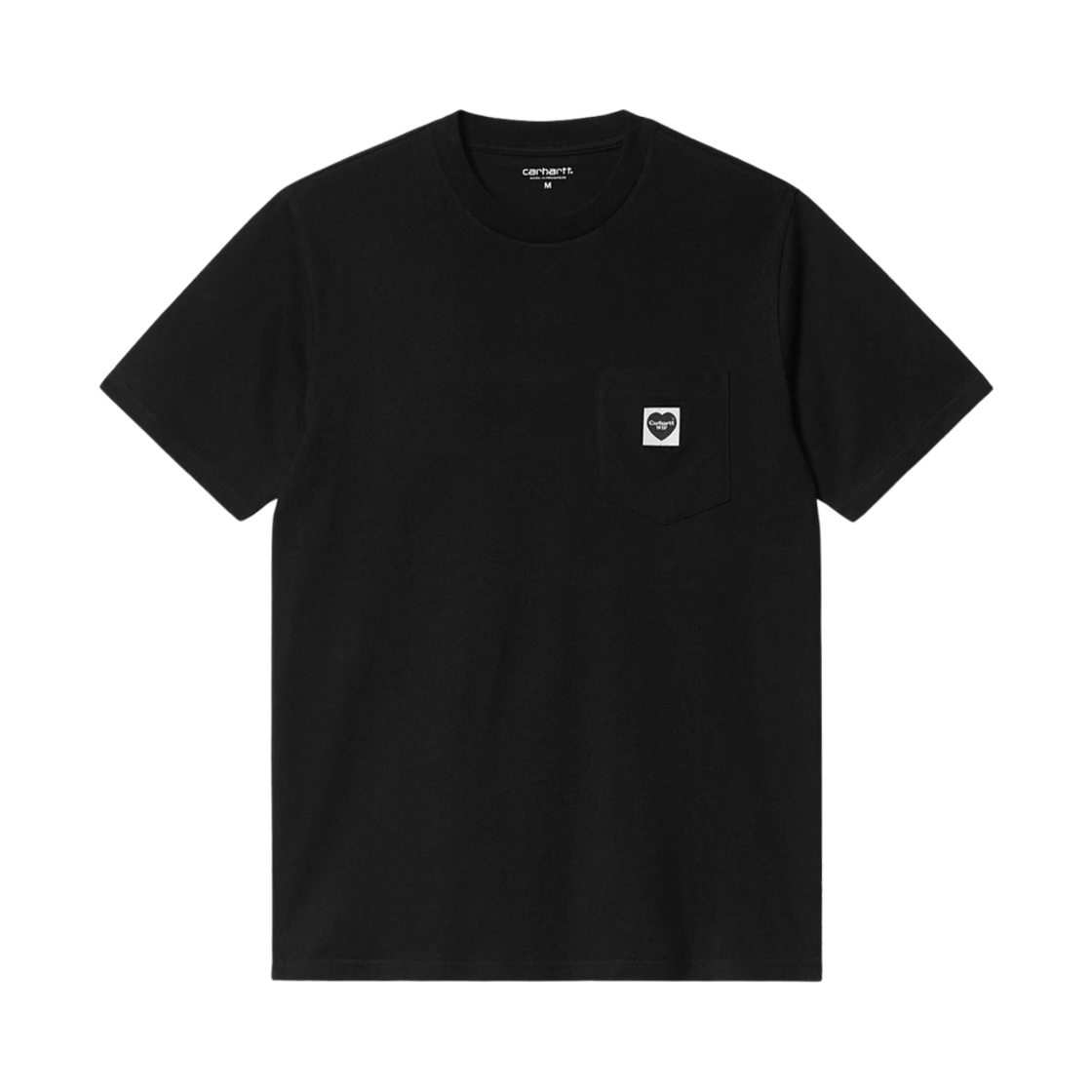 I032128-00E-XX Carhartt WIP Pocket Heart T-Shirt Black
