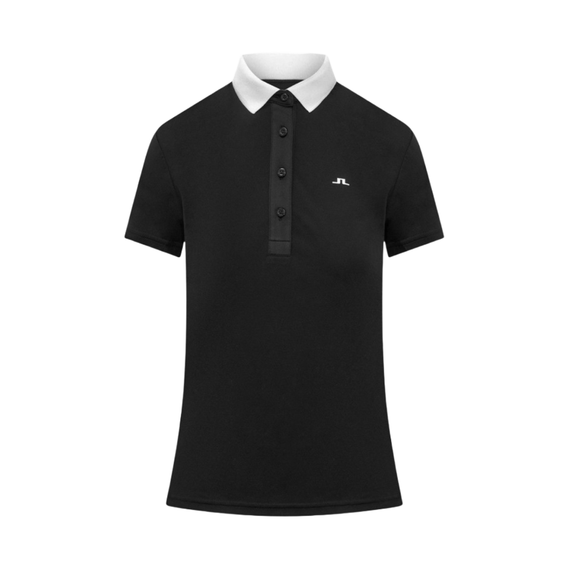 (W) 제이린드버그 캐시 폴로 블랙((W) J.Lindeberg Cassie Polo Black) - 1