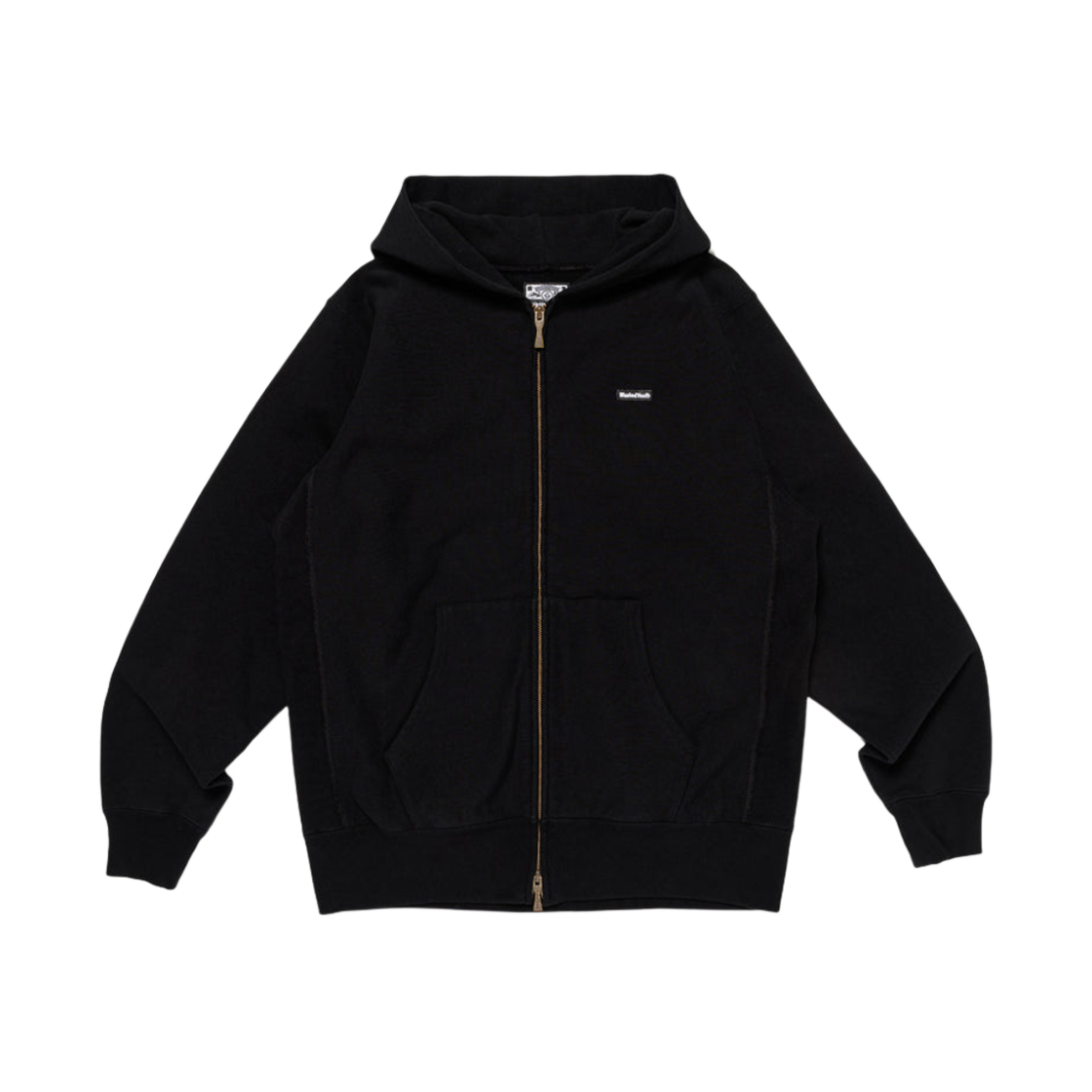 베르디 웨이스티드 유스 헤비 웨이트 집 후드 블랙(Verdy Wasted Youth Heavy Weight Zip Hoodie Black)