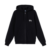 Stussy Basic Stussy Zip Hoodie Black 2021