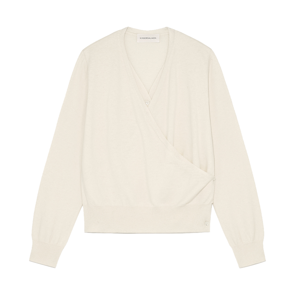 킨더살몬 우먼 구드런 드레이프 니트 크림(Gudrun Draped Knit Cream)