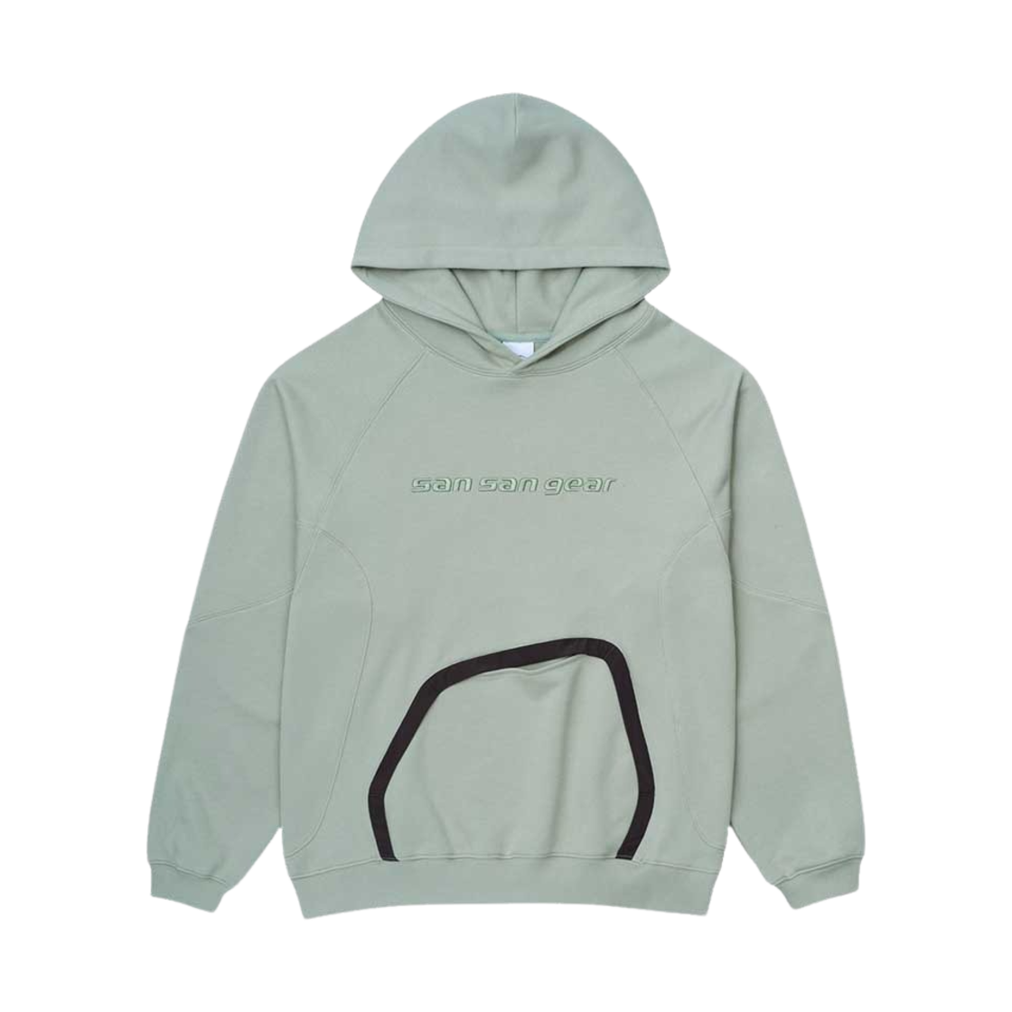 산산기어 나일론 포켓 후디 라이트 그린 - 24SS