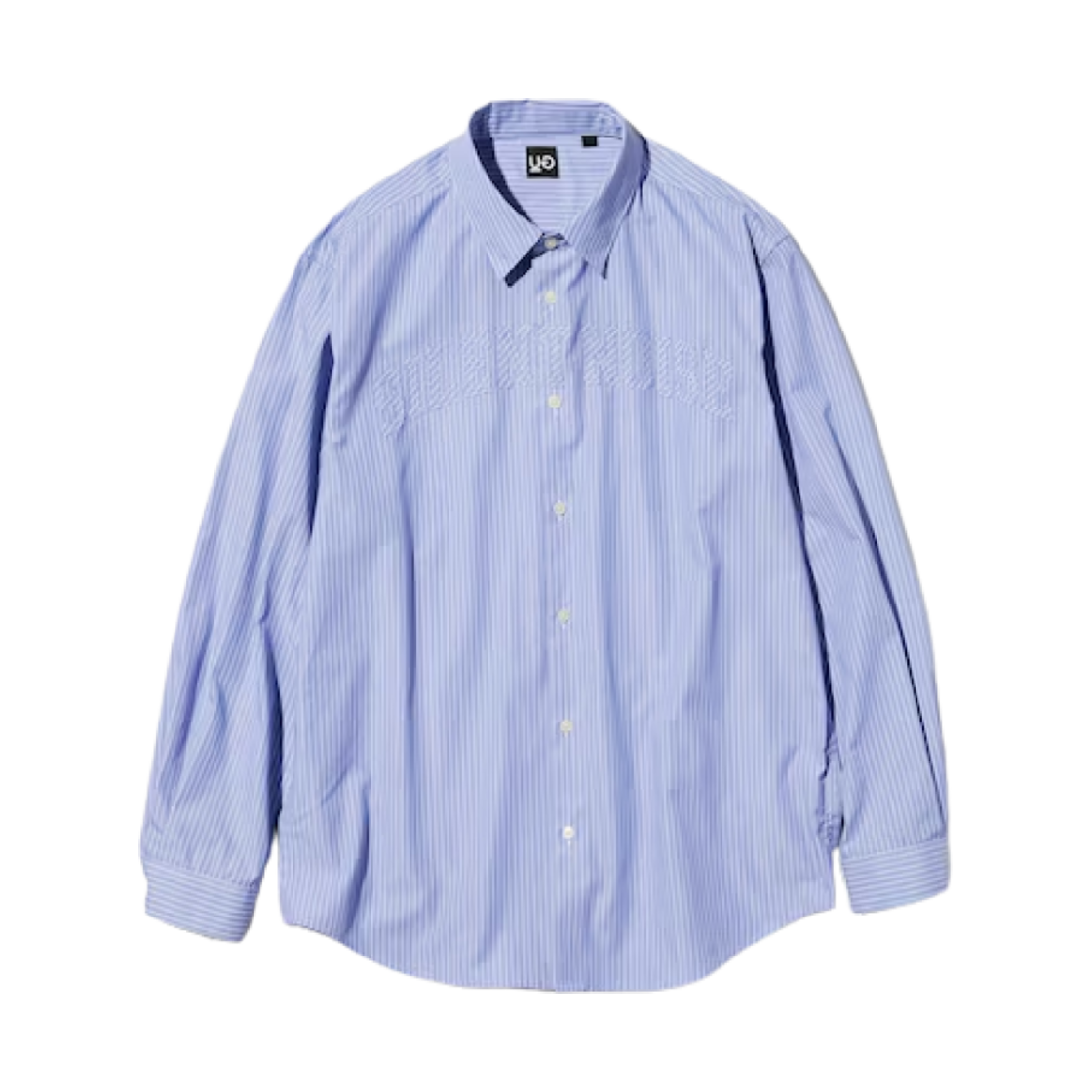 GU x 언더커버 브로드셔츠 블루(GU x Undercover Broadshirt Blue)