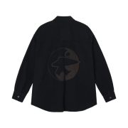 Stussy x Our Legacy Borrowed Shirt Black Baby Cord