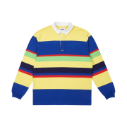 Palace Big Stripe Rugby Top Yellow - 23SS