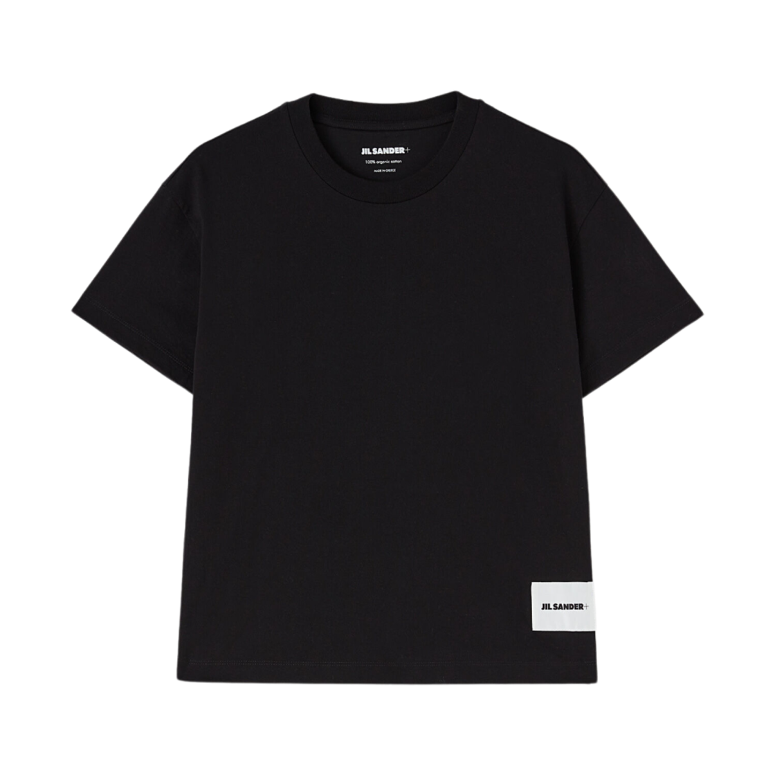 질 샌더 오가닉 코튼 티셔츠 세트 블랙 (3개입)(Jil Sander Organic Cotton T-Shirt Set Black (3 Pack)) - 3