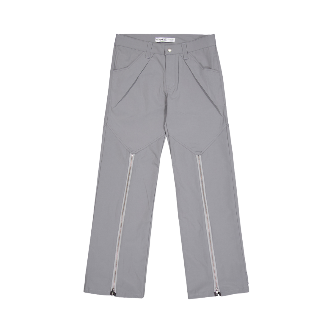 24FW-21 Full of Ssun Ghost In The Shell Zip Pleat Pants Grey
