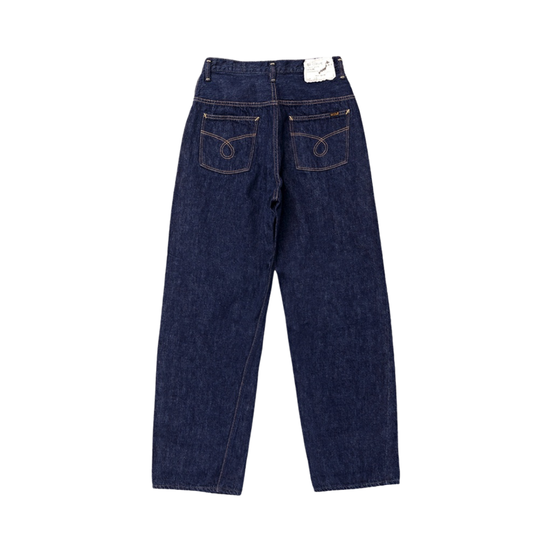 (W) 오어슬로우 1040 하이 웨이스트 데님 팬츠 자스민 원 워시((W) Orslow 1040 High Waist Denim Pants Jasmin One Wash) - 2