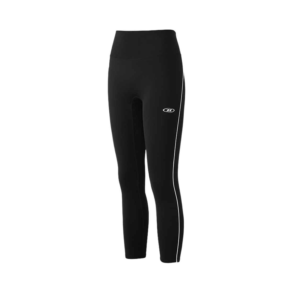 본투윈 심볼 B 파이핑 롱 레깅스 블랙(BORN TO WIN Symbol B Piping Long Leggings Black)