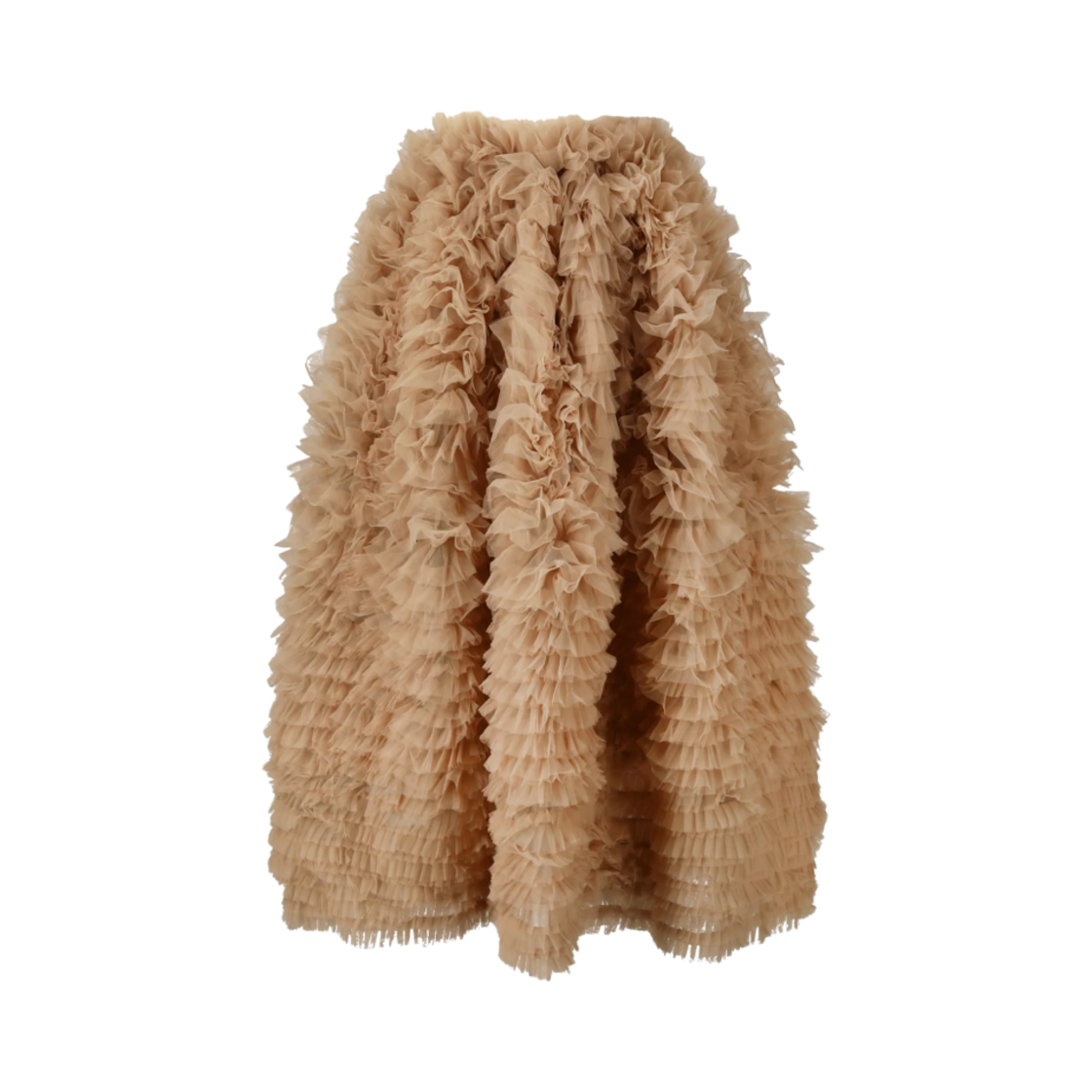 (W) 비비 달린 슈슈 스커트 베이지((W) Bibiy. Darlene Shushu Skirt Beige)