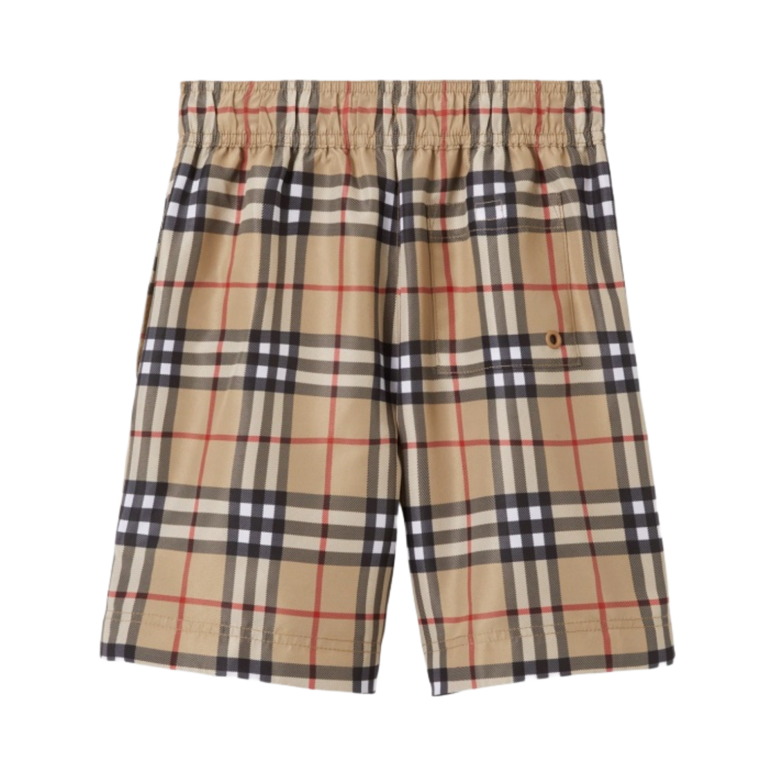 (키즈) 버버리 빈티지 체크 스윔 쇼츠 아카이브 베이지((Kids) Burberry Vintage Check Swim Shorts Archive Beige) - 2