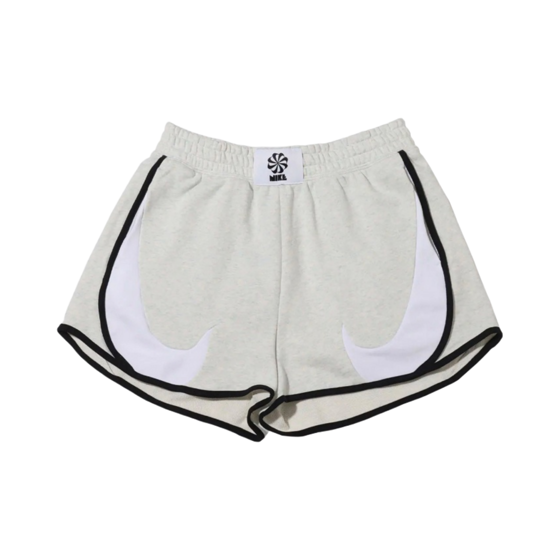 DM6784-025 (W) Nike NSW Circa Fleece High Rise Shorts Photon Dust - Asia