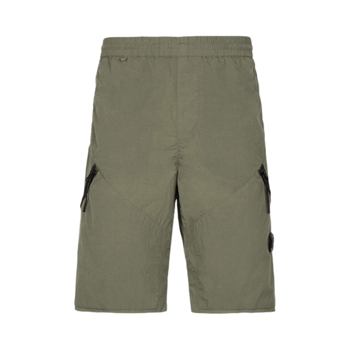 14CMBE232A005904G648 C.P. Company Chrome-R Zipped Shorts Ivy Green - 23SS