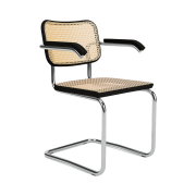 Knoll Cesca Chair Satin Black