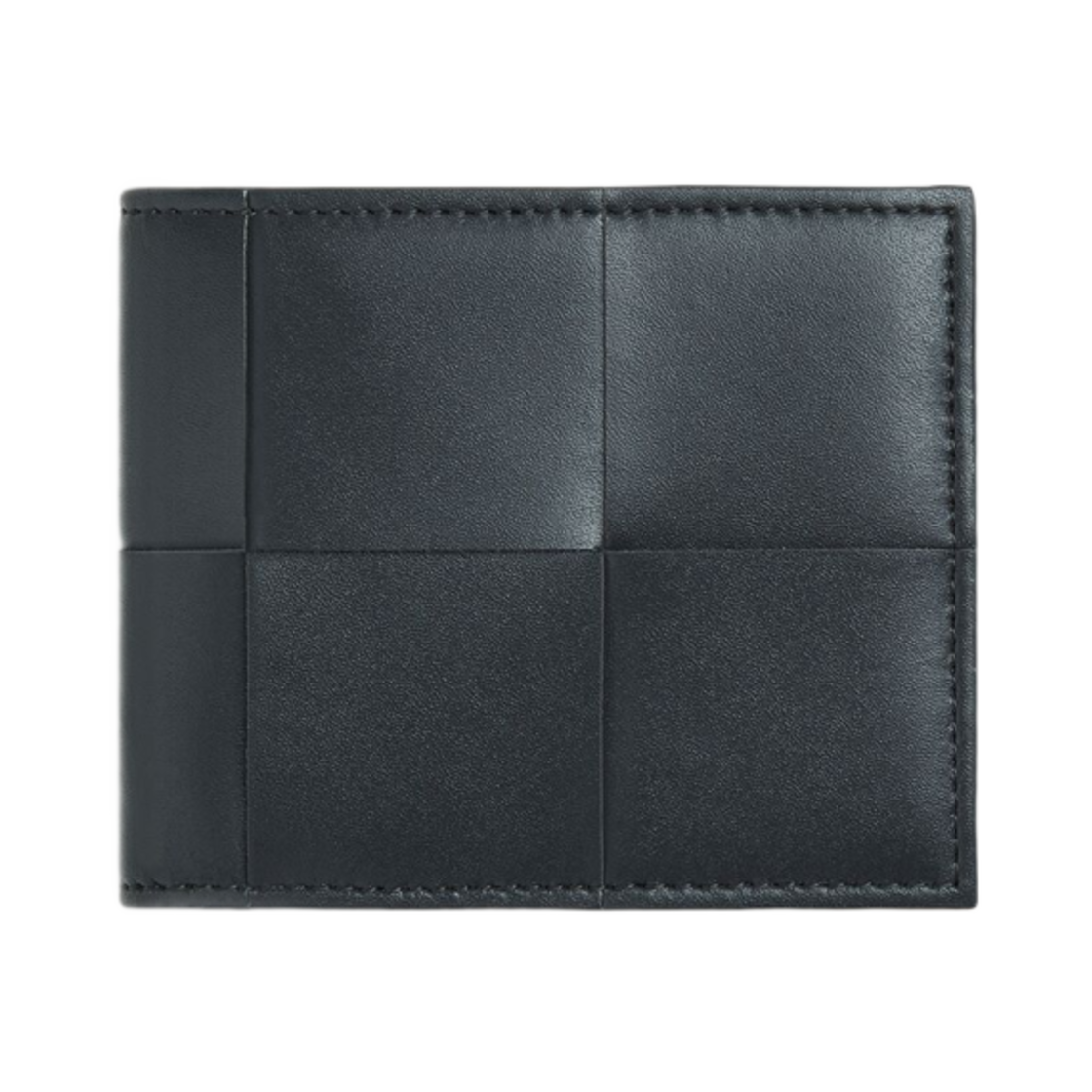749455VBWD52073 Bottega Veneta Cassette Bi Fold Wallet with Coin Purse Ardoise Cypress