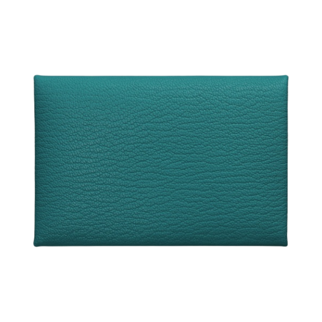 에르메스 칼비 카드 홀더 미조레 고트스킨 & 팔라듐 하드웨어 베르 보스포어(Hermes Calvi Card Holder Mysore Goatskin & Palladium Vert Bosphore) - 1