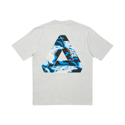 Palace Jungle Camo Tri-Ferg T-Shirt Grey Marl - 23SS