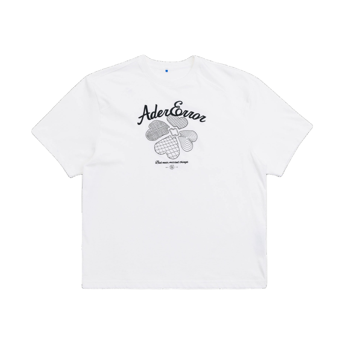 아더에러 테버 로고 티셔츠 화이트