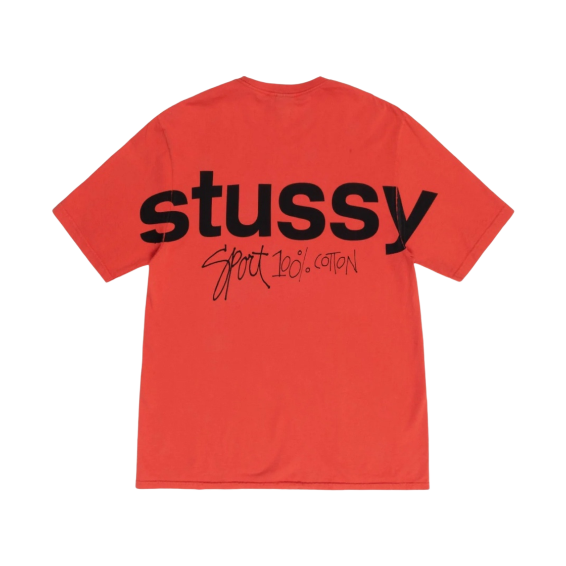 스투시 100% 피그먼트 다이드 티셔츠 토마토(Stussy 100% Pigment Dyed T-Shirt Tomato) - 2