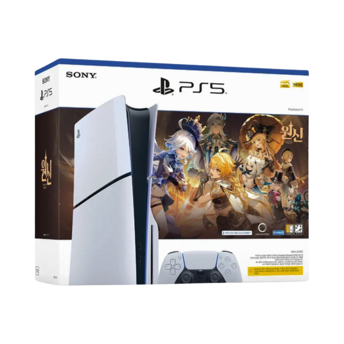 플레이스테이션 5 슬림 스탠다드 에디션 원신 기프트 번들 (국내 정식 발매 제품)(Playstation 5 Slim Standard Edition Genshin Impact Gift Bundle (SIEK 220V)) - 1