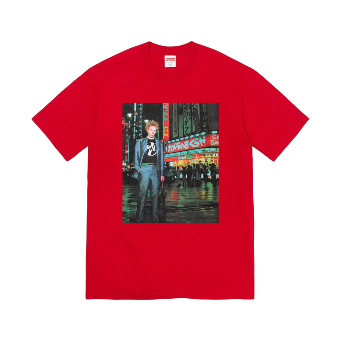 슈프림 필 리브 인 도쿄 티셔츠 레드 - 22FW(Supreme PiL Live In Tokyo T-Shirt Red - 22FW) - 1
