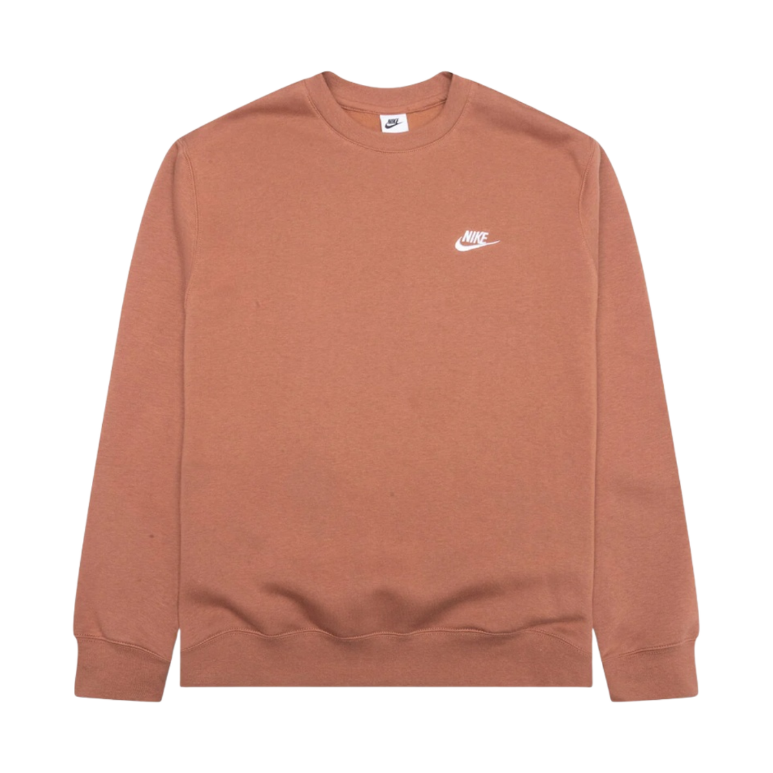 나이키 NSW 클럽 플리스 크루 스웨트셔츠 미네랄 클레이 - US/EU(Nike NSW Club Fleece Crew Sweatshirt Mineral Clay - US/EU) - 1