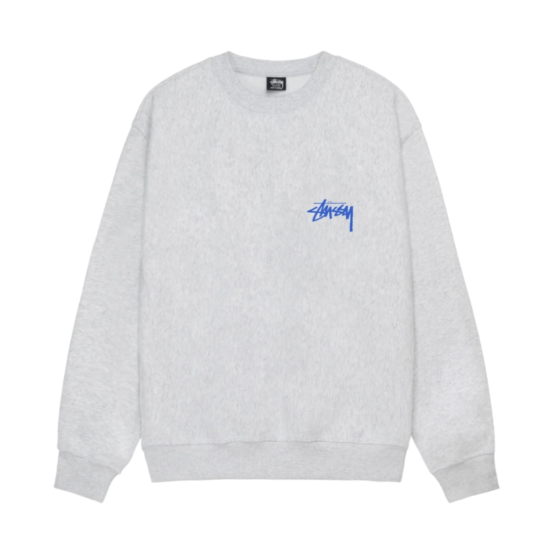 ★人気★【STUSSY】Shells Crew★Ash Heather★スウェッ.ト★ 스투시 빌트 투 라스트 후드 집업 애쉬 헤더 | Stussy | KREAM