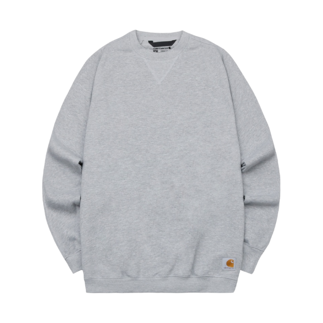 K124-HGY Carhartt Loose Fit Midweight Regular Crewneck Sweatshirt Heather Grey