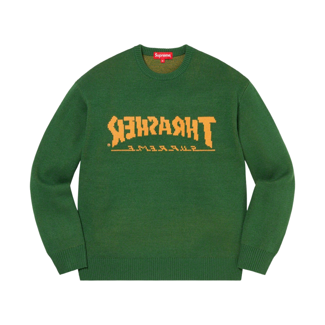슈프림 x 트레셔 스웨터 그린 - 21FW(Supreme x Thrasher Sweater Green - 21FW)