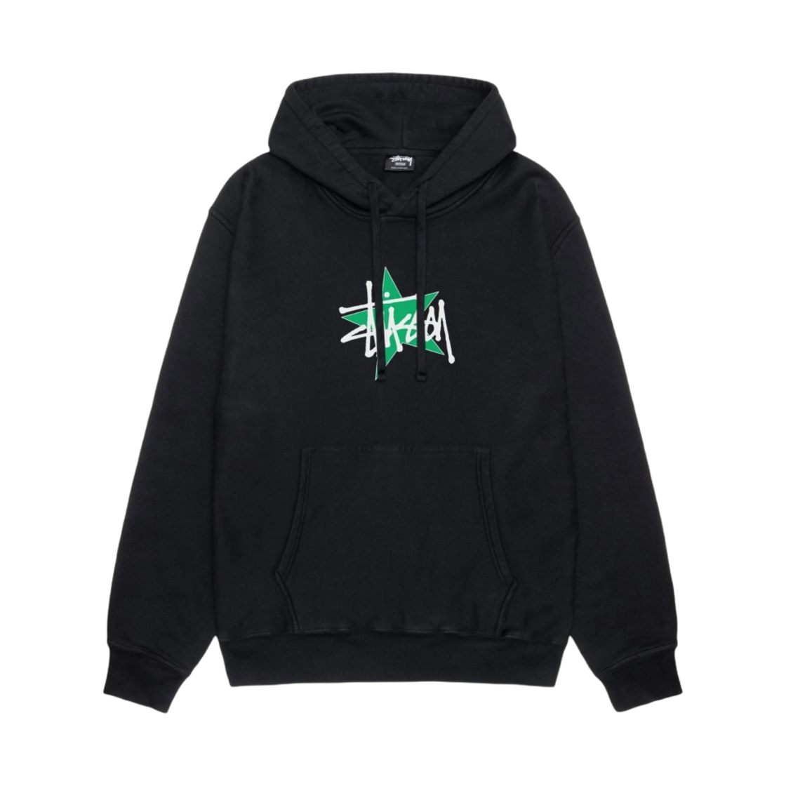 스투시 스타 피그먼트 다이드 후드 블랙(Stussy Star Pigment Dyed Hoodie Black) - 1