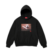 Supreme x MF Doom Hooded Sweatshirt Black - 23FW