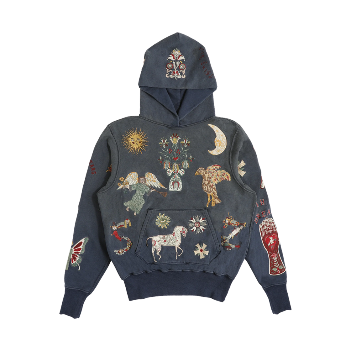 - Samuel Zelig Folk Hoodie Navy