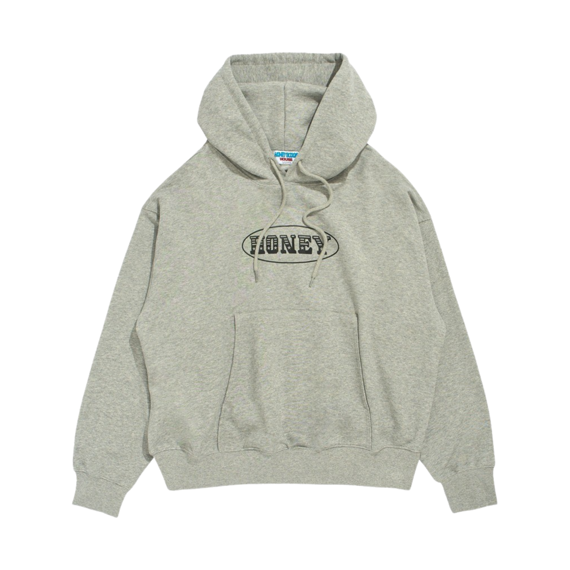 허니스쿱하우스 C 보이 로고 후디드 스웨트셔츠 그레이