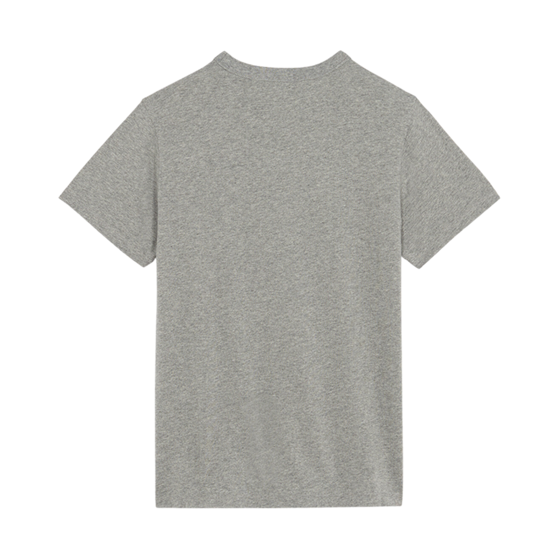 (W) 메종 키츠네 미니 MK 캠프 클래식 티셔츠 그레이 멜란지((W) Maison Kitsune Mini MK Camp Classic T-Shirt Grey Melange) - 2