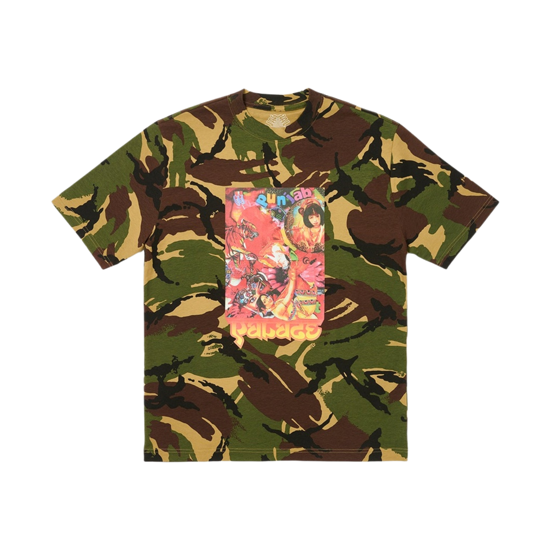 팔라스 칠라 티셔츠 우드랜드 카모 - 23FW(Palace Chila T-Shirt Woodland Camo - 23FW) - 1