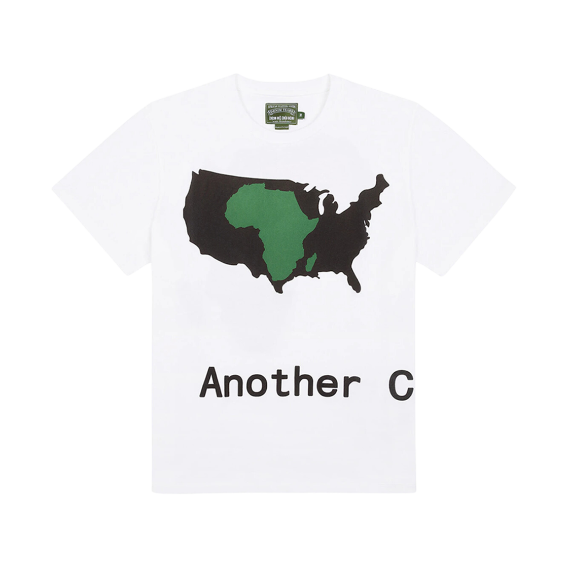 데님 티어스 x CPFM 티셔츠 화이트(Denim Tears x Cactus Plant Flea Market T-Shirt White) - 1