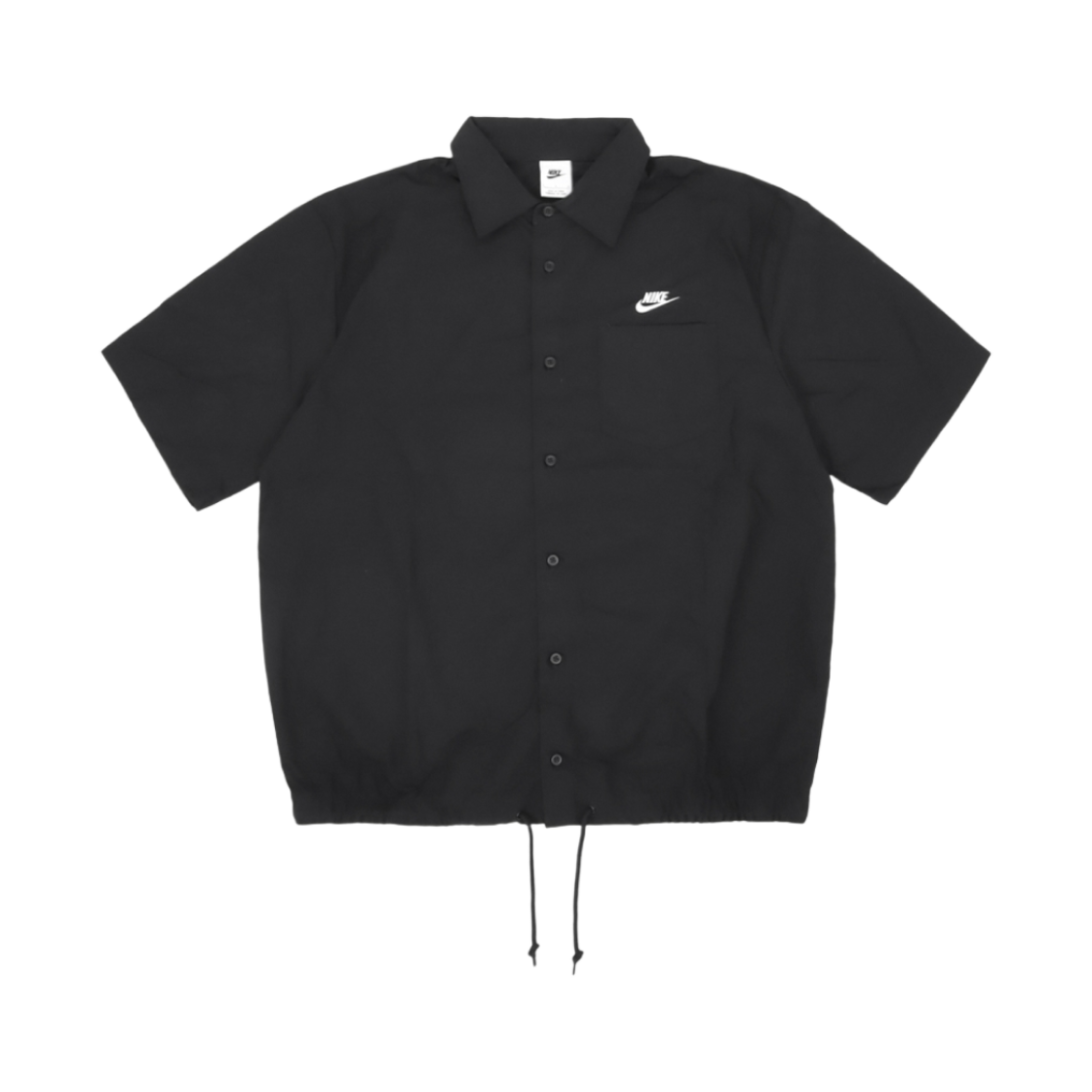 나이키 클럽 옥스퍼드 버튼업 셔츠 블랙 - 아시아
