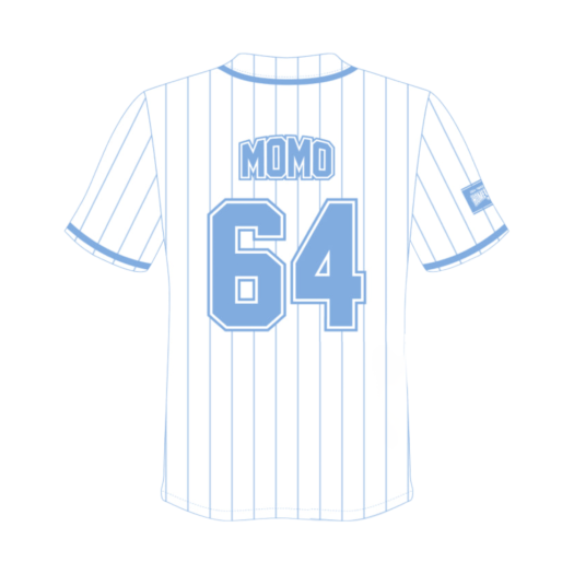 アイドル TWICE BASEBALL UNIFORM  9ROUND MOMO 트와이스 홈 그라운드 베이스볼 유니폼 쯔위 | Toys & Goods | KREAM