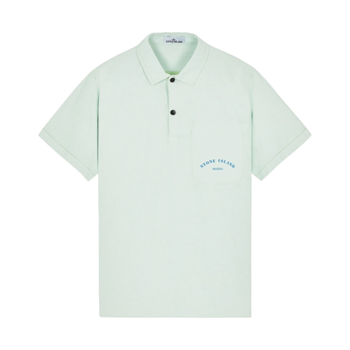 7815111X3-V0052 Stone Island 111X3 Marina T-Shirt Light Green - 23SS - 대표 이미지 #1