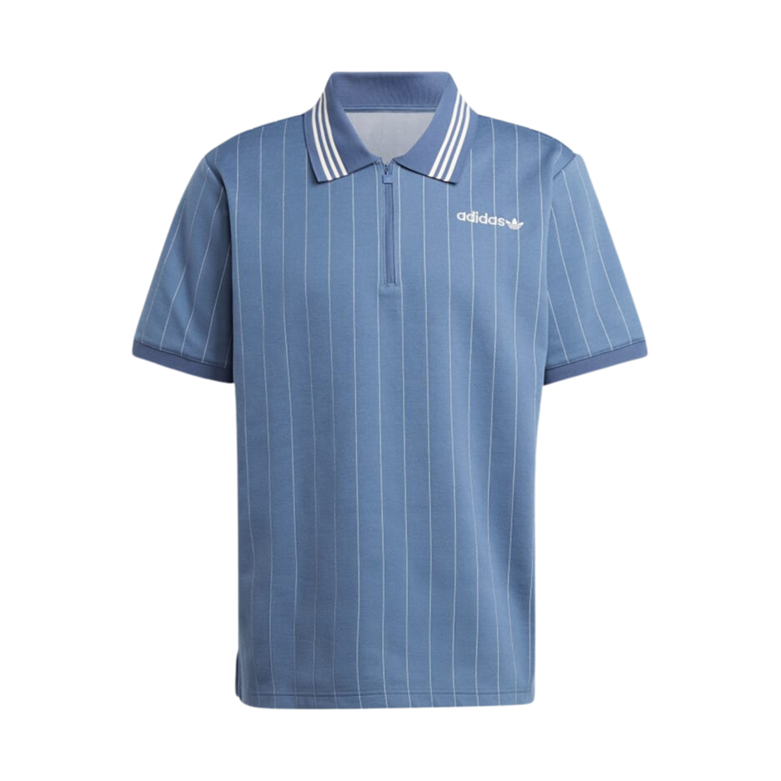 아디다스 프리미엄 폴로 셔츠 프리러브드 잉크 - KR 사이즈(Adidas Premium Polo Shirt Preloved Ink - KR Sizing) - 1