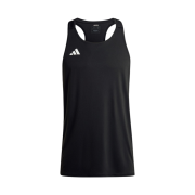 Adidas Adizero Essential Running Singlet Black - KR Sizing