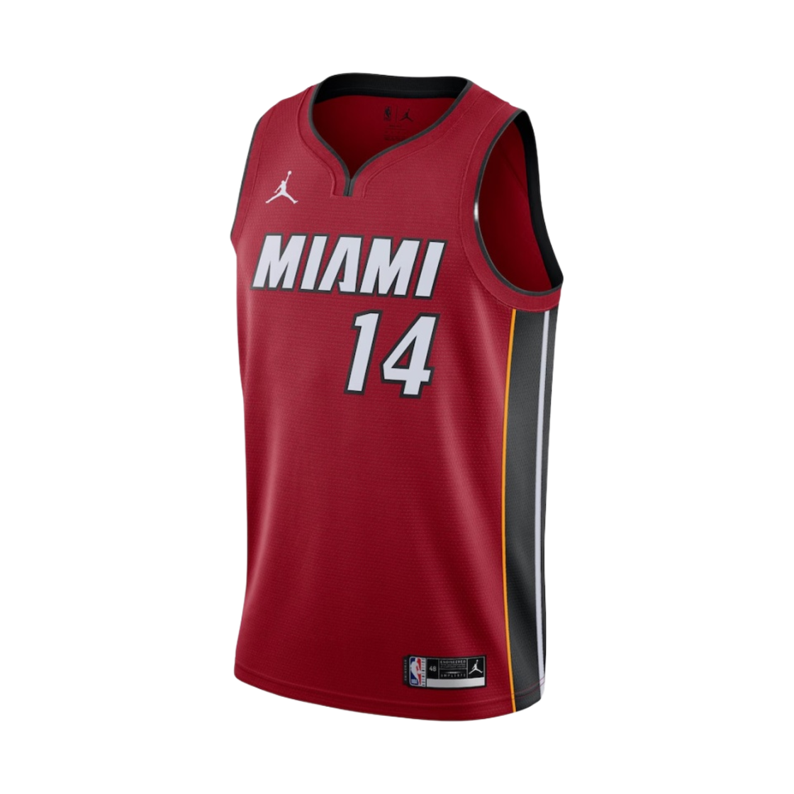 조던 타일러 히로 마이애미 히트 스테이트먼트 에디션 2020/21 NBA 스윙맨 저지 레드(Jordan Tyler Herro Miami Heat Statement Edition 2020/21 NBA Swingman Jersey Red) - 1