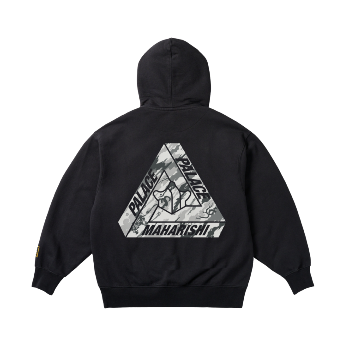 팔라스 x 마하리시 트라이본사이 DPM 후드 블랙 - 25SS(Palace x Maharishi Tri-Bonsai DPM Hood Black - 25SS)
